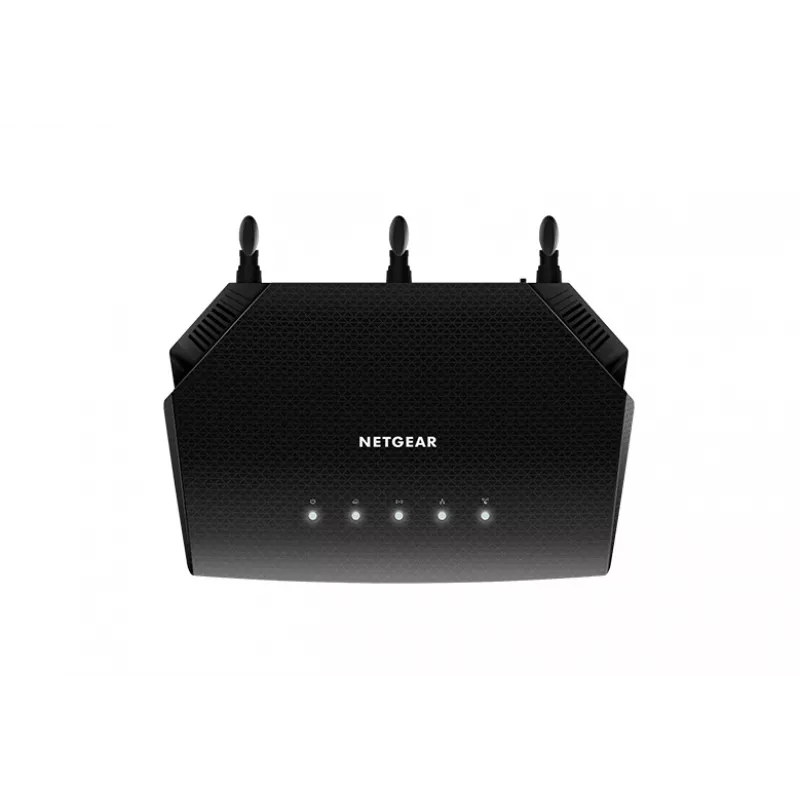 NETGEAR Nighthawk 4-Stream AX1800 WiFi 6 Router (RAX10) kabelloser Router Gigabit Ethernet Dual-Band (2,4 GHz / 5 GHz) Schwarz