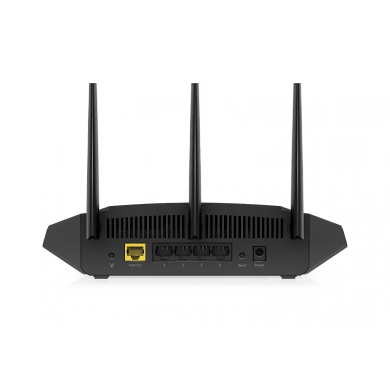 NETGEAR Nighthawk 4-Stream AX1800 WiFi 6 Router (RAX10) kabelloser Router Gigabit Ethernet Dual-Band (2,4 GHz / 5 GHz) Schwarz