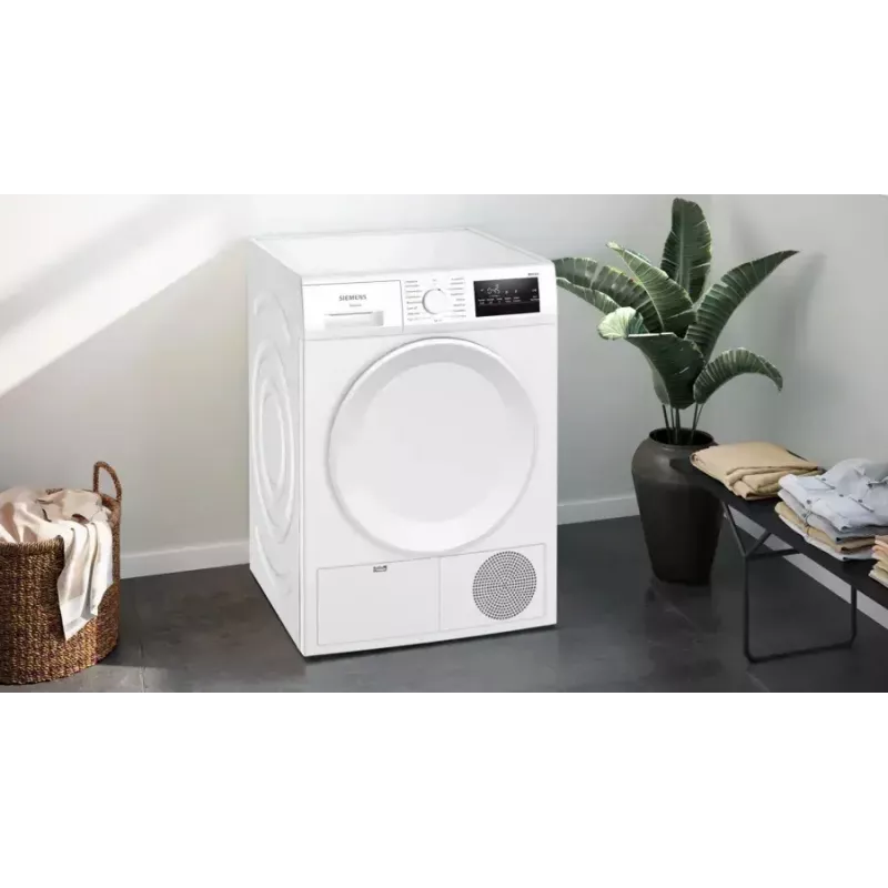 Siemens iQ300 WT43H004 Wäschetrockner Freistehend Frontlader 8 kg Weiß