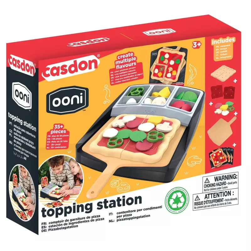 Pizzazubereitungs-Spielset Ooni 79150 mit Pizzabackzubehör