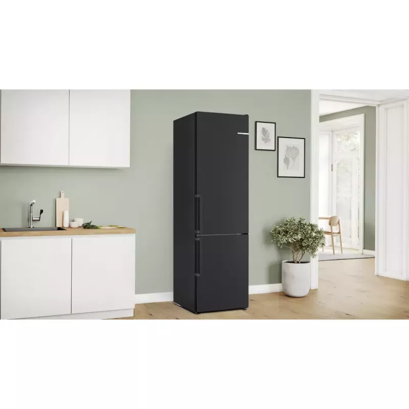 Bosch Serie 4 KGN39VXCT Kühl-Gefrierkombination Freistehend 363 L Grau
