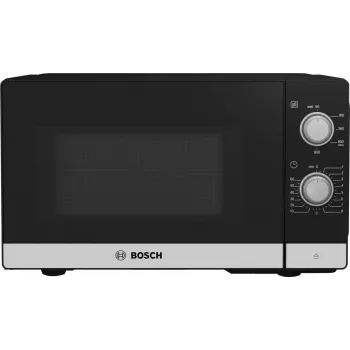 Bosch Serie 2 FFL020MS2 Mikrowelle Schwarz, Edelstahl Solo-Mikrowelle Arbeitsplatte 20 l 800 W