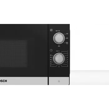 Bosch Serie 2 FFL020MS2 Mikrowelle Schwarz, Edelstahl Solo-Mikrowelle Arbeitsplatte 20 l 800 W