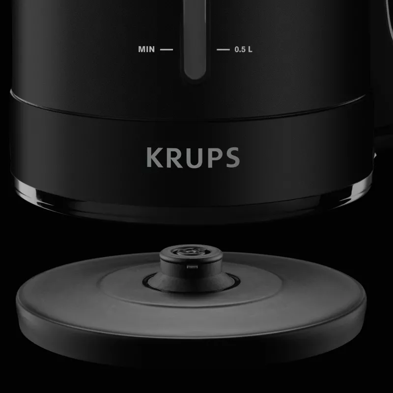 Krups BW2448 Wasserkocher 1,6 L Schwarz