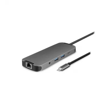 Dockingstation Chieftec DSC-901 USB-Typ-C Grau 134 mm 49 mm 15 mm 89,3 g