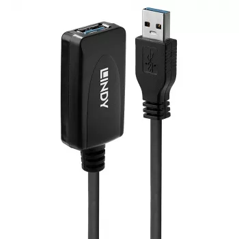 USB-Verlängerungskabel Lindy 5m USB 3.0 Active Extension