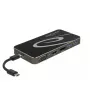 Dockingstation DeLOCK USB Type-C 3.2 4K HDMI DP 1080p VGA USB Hub PD 3.0