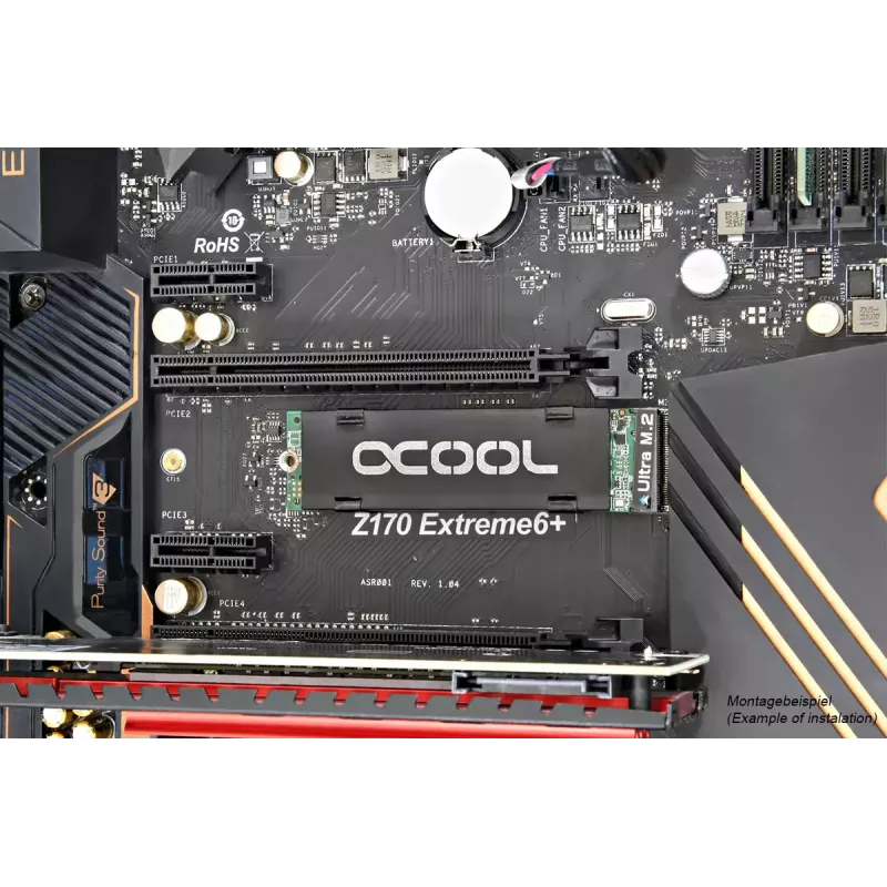 Kühlkörper/Kühler Alphacool HDX - M.2 SSD M01