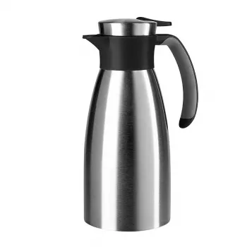 EMSA 508932 Karaffe/Krug/Flasche Schwarz, Edelstahl
