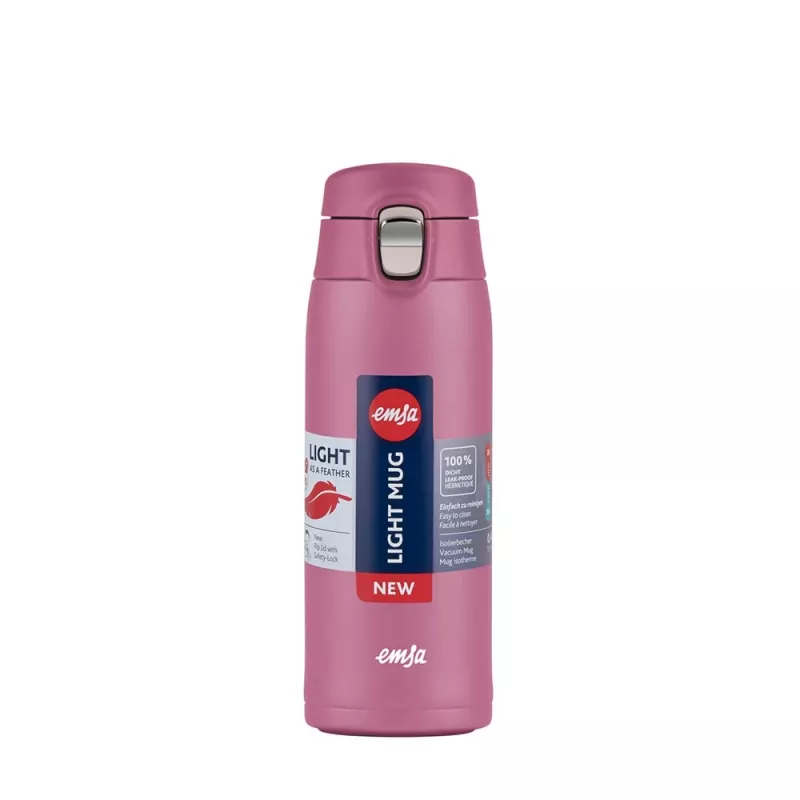 EMSA Light Becher 400 ml Rose