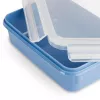 EMSA Clip & Close Rechteckige Dose 2,2 L Blau 1 Stk.