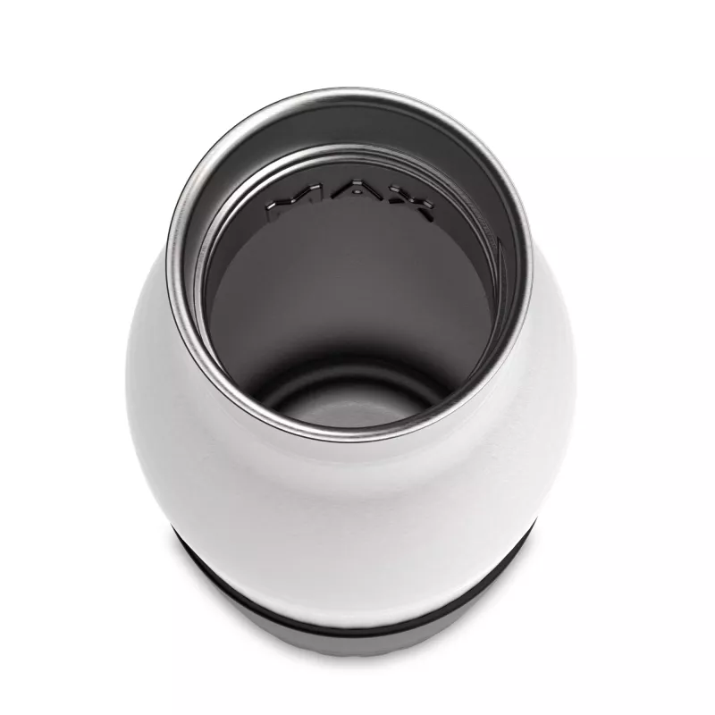 EMSA Bludrop Sleeve N3111100 Trinkflasche Täglicher Gebrauch 700 ml Edelstahl Schwarz, Edelstahl