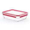 EMSA CLIP & CLOSE N10411 Rechteckige Box 2 L Transparent 1 Stück