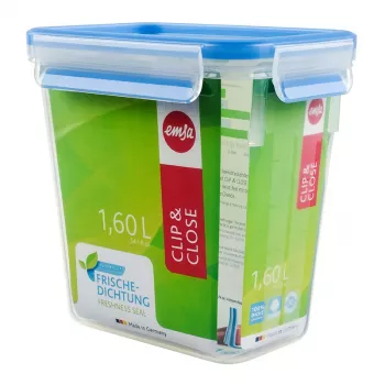 EMSA 508543 Lebensmittelaufbewahrungsbehälter rechteckige Box 1,5 l Transparent 1 Stück