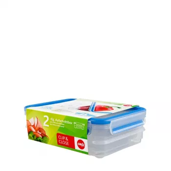 EMSA 513576 Lebensmittelbehälter Rechteckige Box 0,6 L Transparent 1 Stck.
