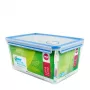 EMSA 508548 Lebensmittel-Aufbewahrungsbehälter Rechteckige Box Transparent 2 Stück