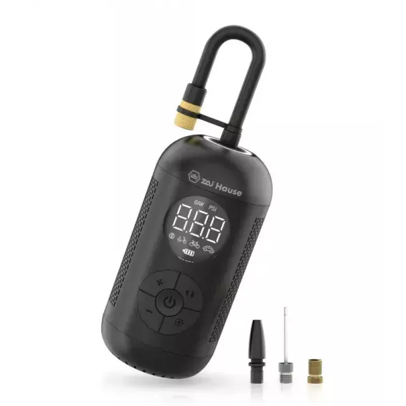 Elektrische Luftpumpe Wiha 45255 10 Bar batteriebetrieben Schwarz