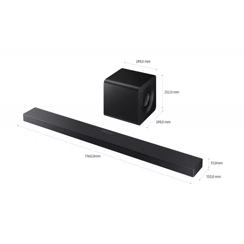 Samsung HW-QS710GF Schwarz 3.1.2 Kanäle