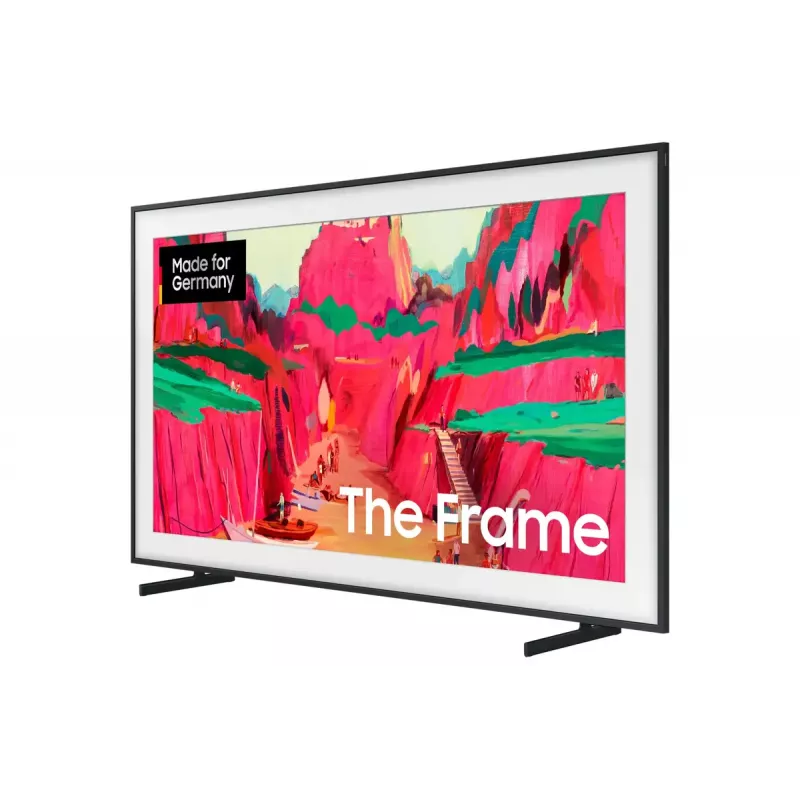 TV Samsung The Frame GQ75LS03FWU 75 Zoll (190,5 cm) Neo QLED 4K UHD Smart TV, Tizen, Wi‑Fi, Schwarz