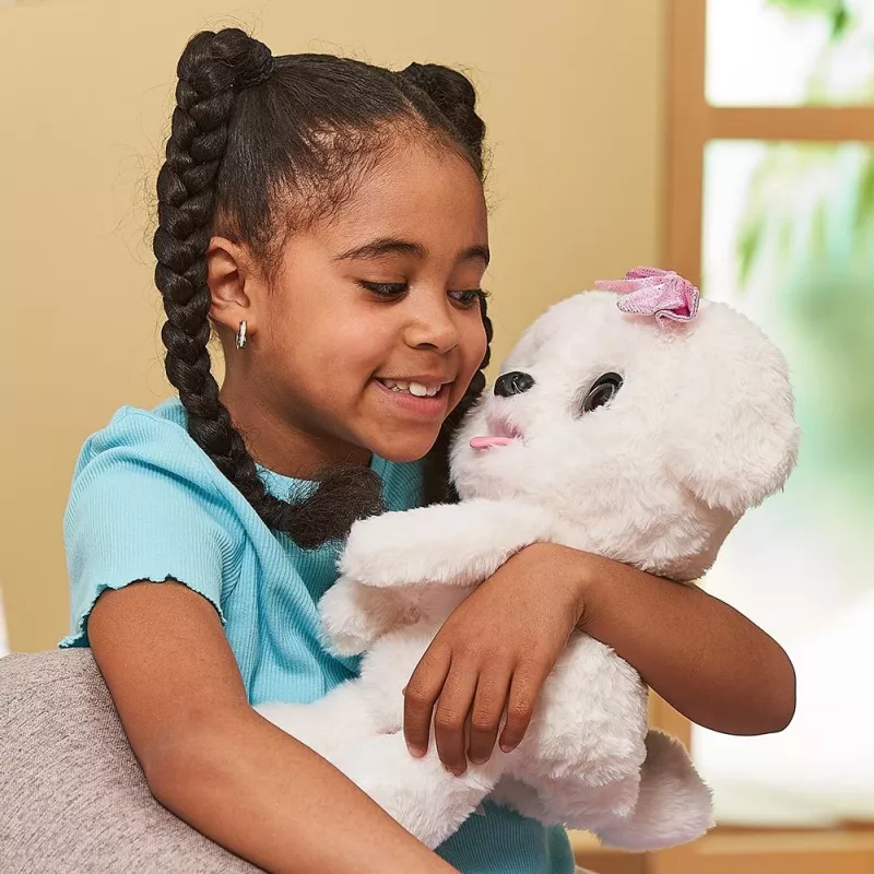 Plüschtier VTech Schlecki der Kuschelwelpe — interaktiver Plüschwelpe von VTech