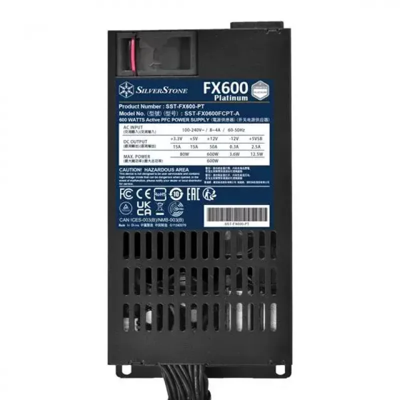 Netzteil Silverstone FX600 Platinum 600 W