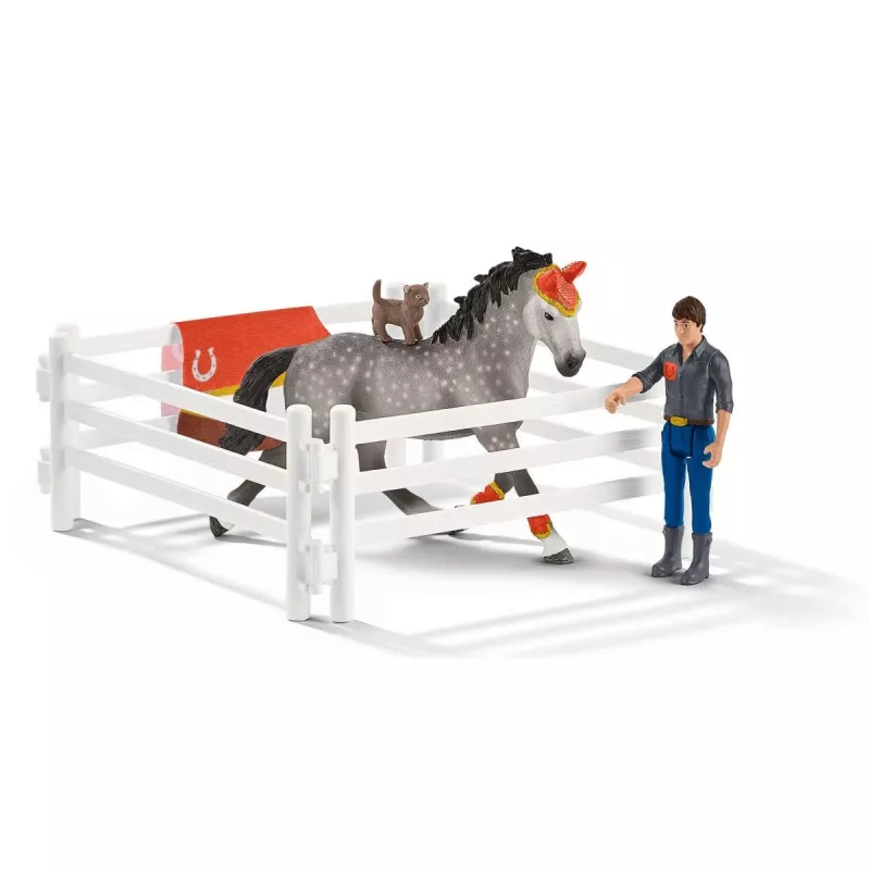 Spielset Schleich HORSE CLUB Mias Voltigier-Reitset