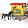 schleich FARM WORLD Pferdestall, Bauernhof, Bauernhoftiere / Bauernhofspielzeug, 3 Jahr(e), Mehrfarbig, Kunststoff