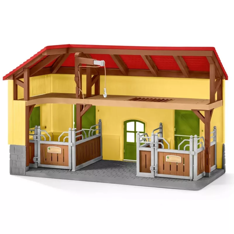 schleich FARM WORLD Pferdestall, Bauernhof, Bauernhoftiere / Bauernhofspielzeug, 3 Jahr(e), Mehrfarbig, Kunststoff