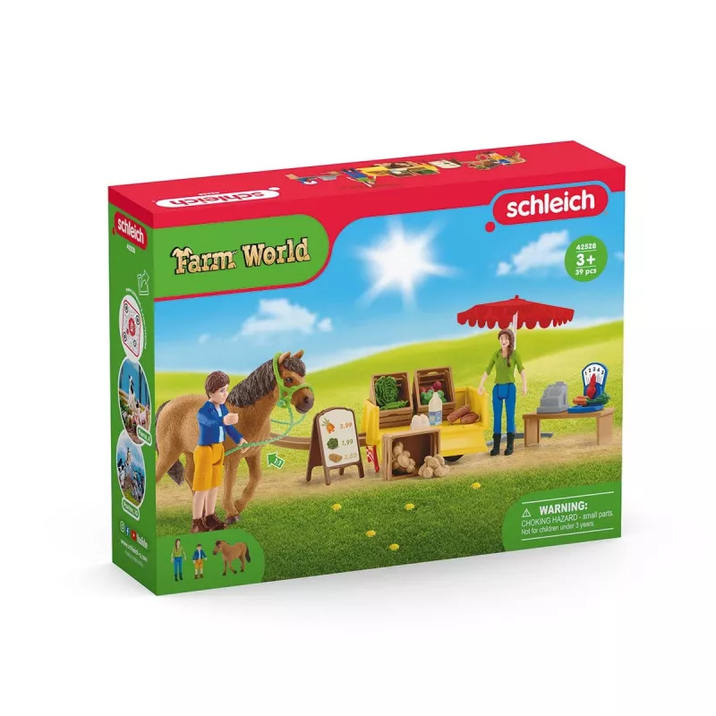 Mobiler Farmstand Schleich Farm Life Sunny Day 42528