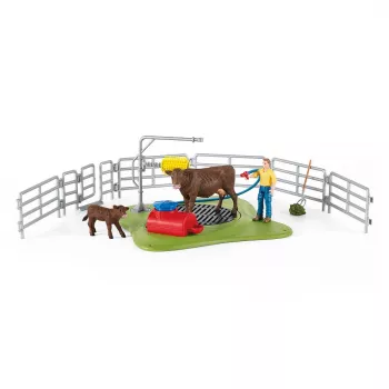 Schleich BAUERNHOF Happy Cow Wash