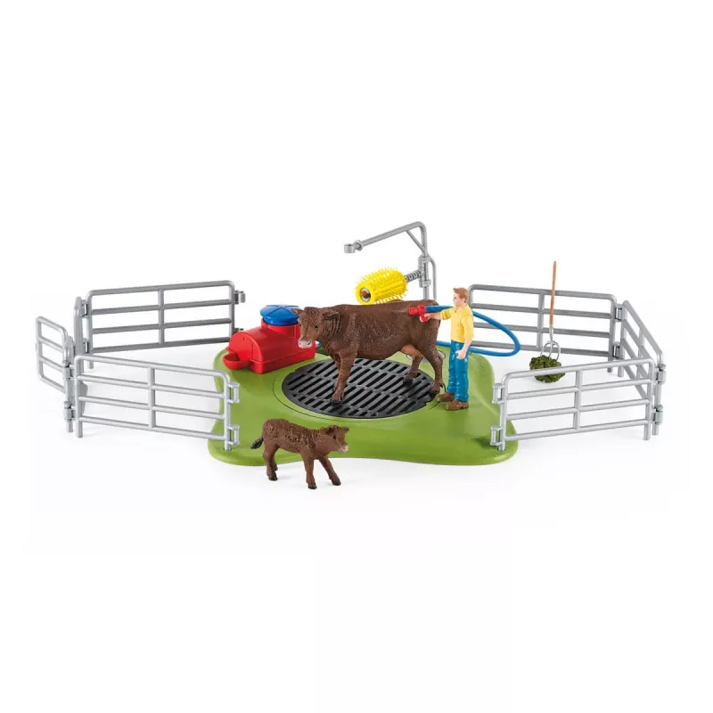 Schleich BAUERNHOF Happy Cow Wash