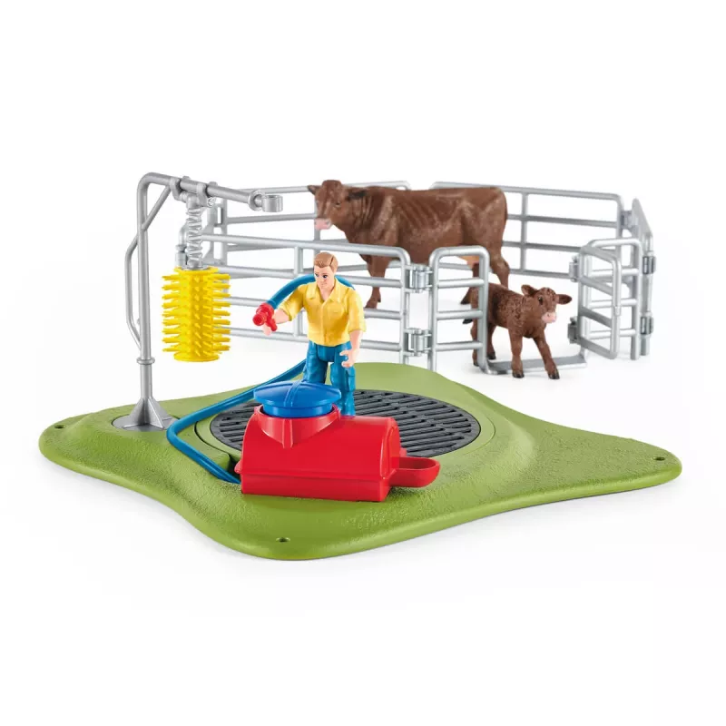 Schleich BAUERNHOF Happy Cow Wash