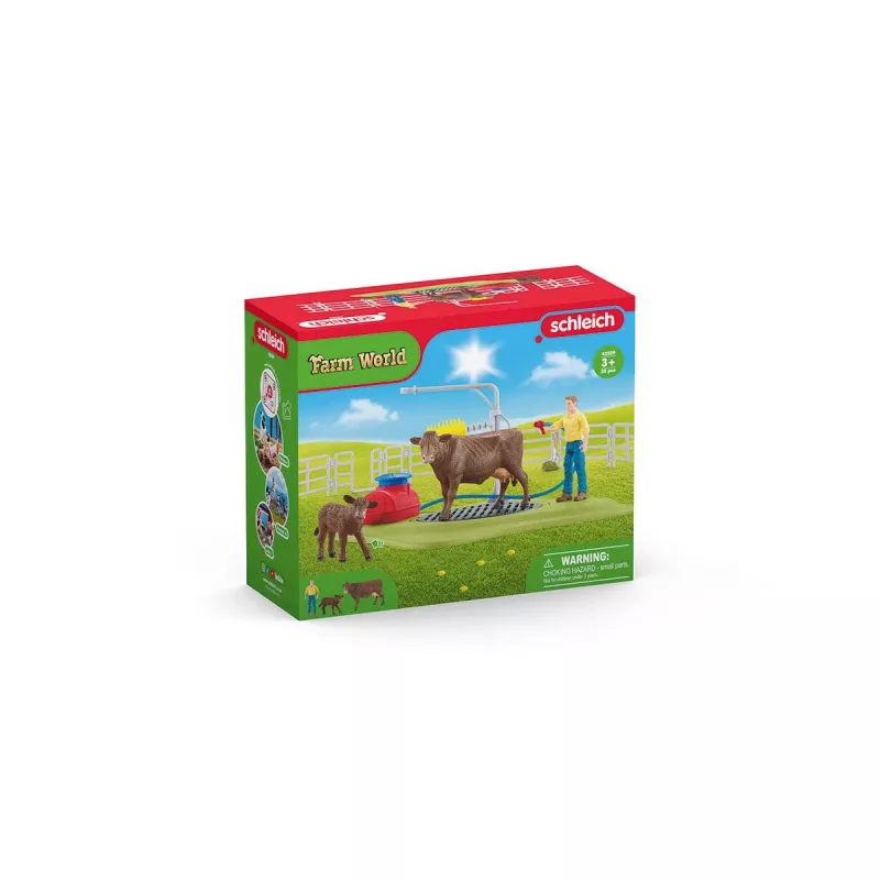 Schleich BAUERNHOF Happy Cow Wash