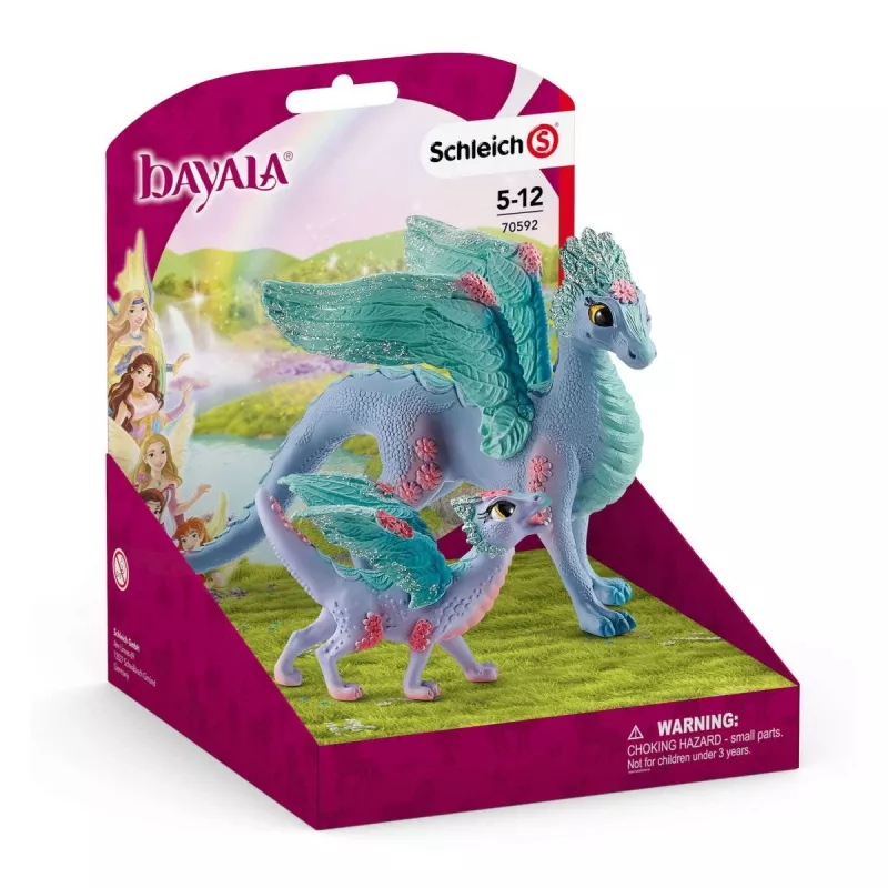 Figure Schleich BAYALA Blossom dragon mother and child