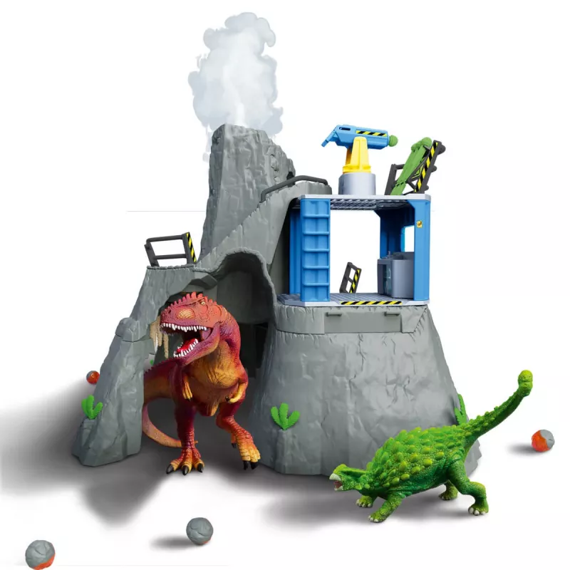Schleich Dinosaurier Vulkan-Expeditions-Basislager mehrfarbig 42564