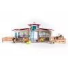 schleich HORSE CLUB Reitzentrum am See, Bauernhof, Pferdestall, Pferde, 5 Jahr(e), Mehrfarbig, Kunststoff
