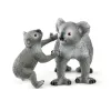 Schleich WILD LIFE Koala-Mutter mit Baby 42566 Grüngrau