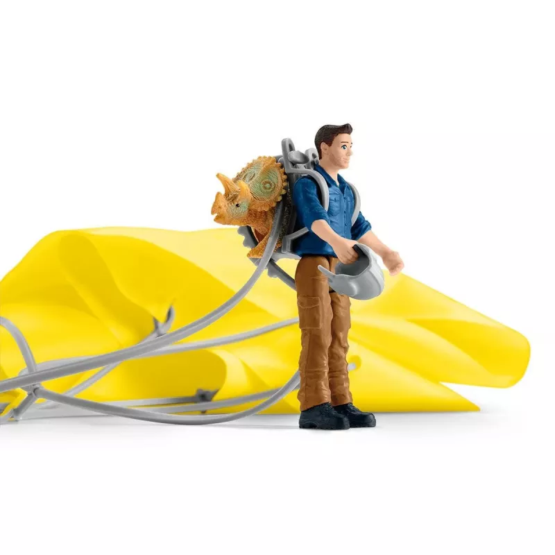 schleich Fallschirmrettung, 4 Jahr(e), Mehrfarbig