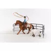 schleich Cowgirl Team Roping Fun, 3 Jahr(e), Mehrfarbig