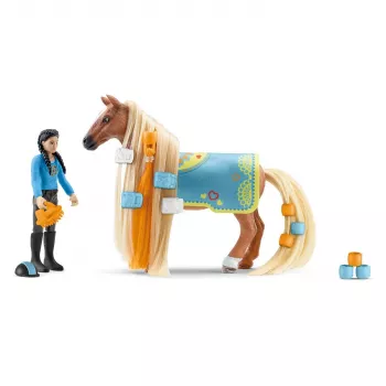 schleich HORSE CLUB Sofia’s Beauties Starter-Set Kim & Caramelo