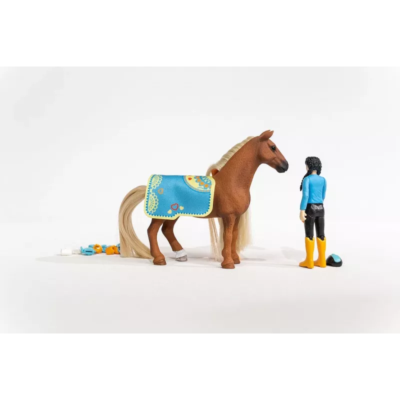 schleich HORSE CLUB Sofia’s Beauties Starter-Set Kim & Caramelo