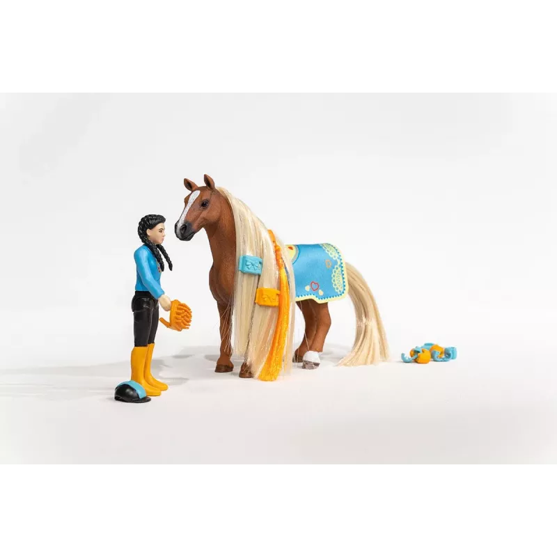 schleich HORSE CLUB Sofia’s Beauties Starter-Set Kim & Caramelo