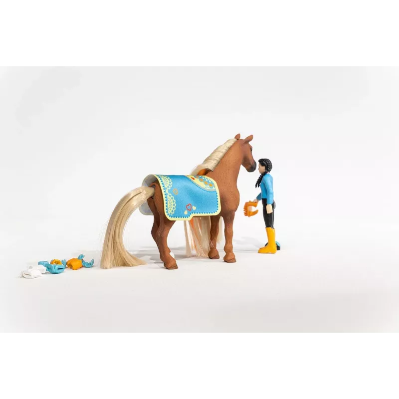 schleich HORSE CLUB Sofia’s Beauties Starter-Set Kim & Caramelo
