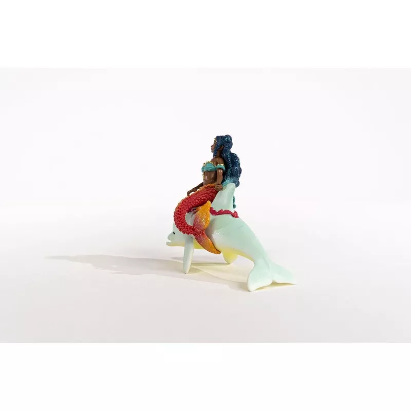 schleich Isabelle auf dem Delfin, 5 Jahr(e), Mehrfarbig