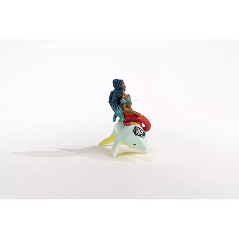schleich Isabelle auf dem Delfin, 5 Jahr(e), Mehrfarbig