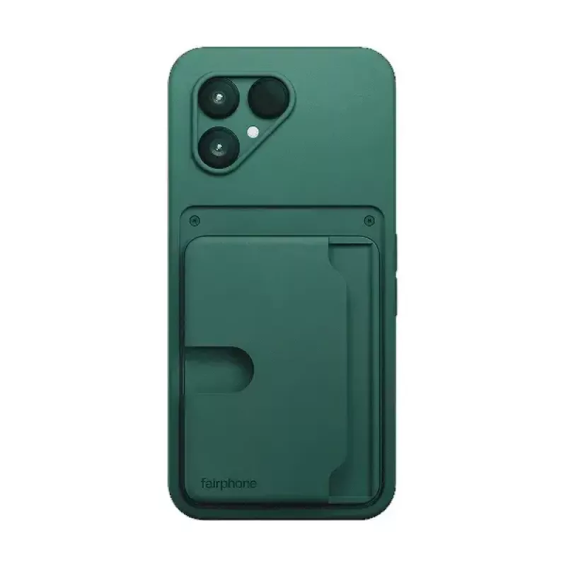 Kartenhalter für Fairphone-Handyhülle – Modell F6CRDH-1GR-WW1, grün, Kunststoff, 73,1×106,5×8,4 mm