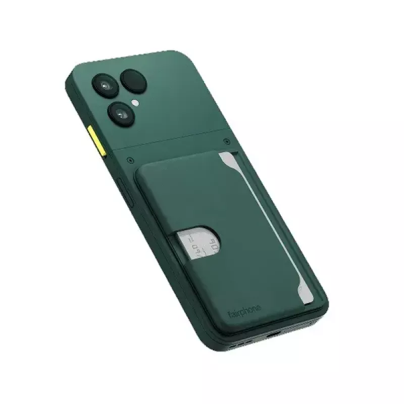 Kartenhalter für Fairphone-Handyhülle – Modell F6CRDH-1GR-WW1, grün, Kunststoff, 73,1×106,5×8,4 mm