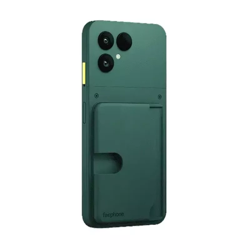 Kartenhalter für Fairphone-Handyhülle – Modell F6CRDH-1GR-WW1, grün, Kunststoff, 73,1×106,5×8,4 mm
