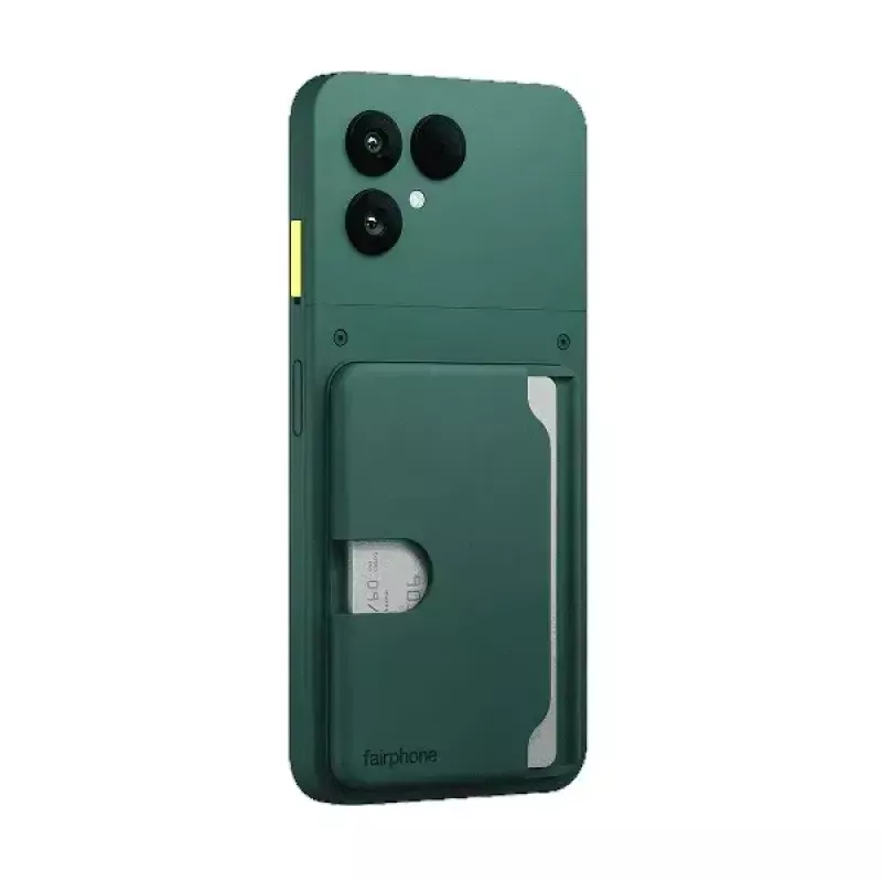 Kartenhalter für Fairphone-Handyhülle – Modell F6CRDH-1GR-WW1, grün, Kunststoff, 73,1×106,5×8,4 mm