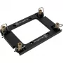 CPU-Kühler-Sockel-Montageset SILVERSTONE XAC-MK-4710 — Halterung für Intel LGA4677 / LGA4710, schwarz, für XE360PDD / XE360-Serie
